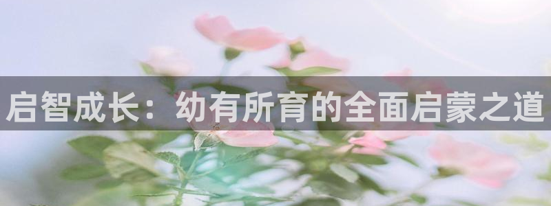 天顺娱乐负责人月细致pg22650：启智成长：幼有所育的全面启蒙之道