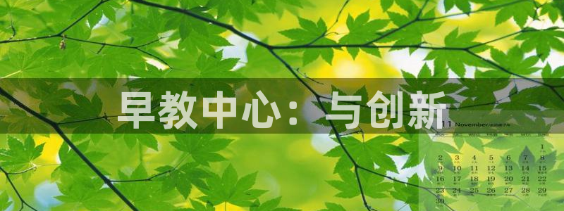 天顺娱乐招商主管：早教中心：与创新