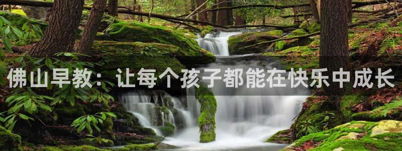 天顺2娱乐平台怎么样：佛山早教：让每个孩子都能在快乐中成长