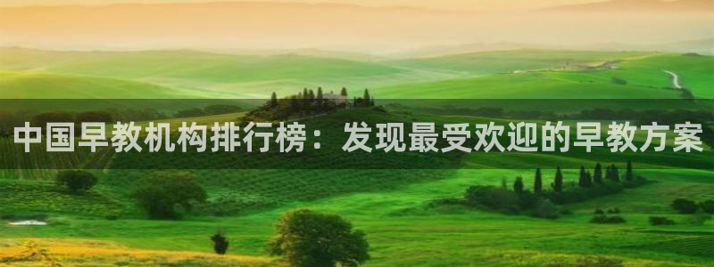 天顺娱乐主管年薪多少啊：中国早教机构排行榜：发现最受欢迎的早教方案